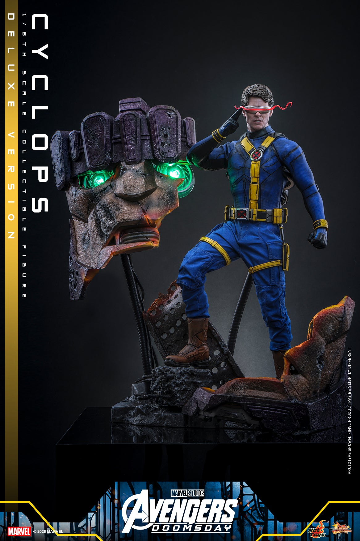 [Pre-Order] MMS909B - Avengers: Doomsday - 1/6th scale Cyclops Collectible Figure (Deluxe Version)(Special Edition) - ActionCity