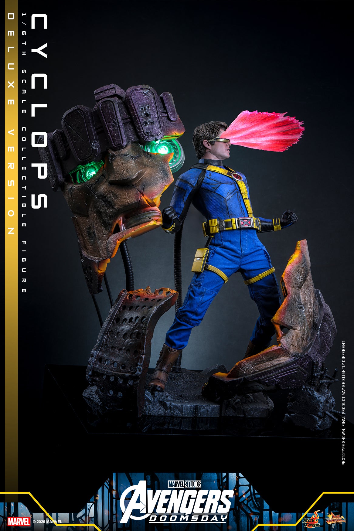 [Pre-Order] MMS909B - Avengers: Doomsday - 1/6th scale Cyclops Collectible Figure (Deluxe Version)(Special Edition) - ActionCity
