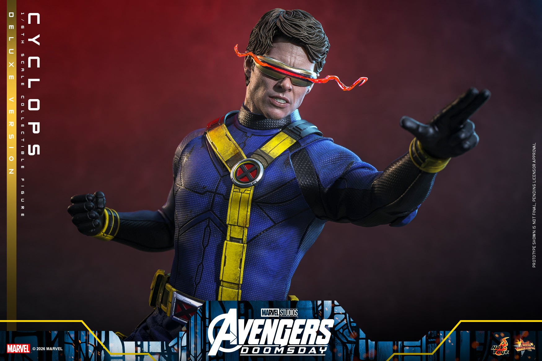 [Pre-Order] MMS909B - Avengers: Doomsday - 1/6th scale Cyclops Collectible Figure (Deluxe Version)(Special Edition) - ActionCity
