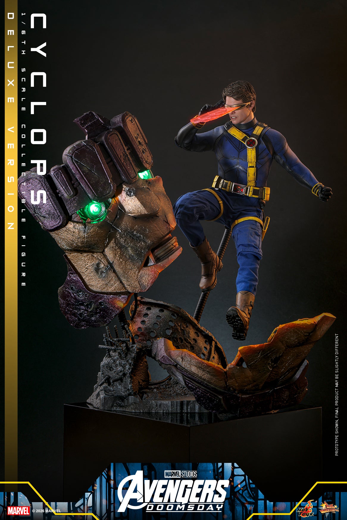 [Pre-Order] MMS909B - Avengers: Doomsday - 1/6th scale Cyclops Collectible Figure (Deluxe Version)(Special Edition) - ActionCity