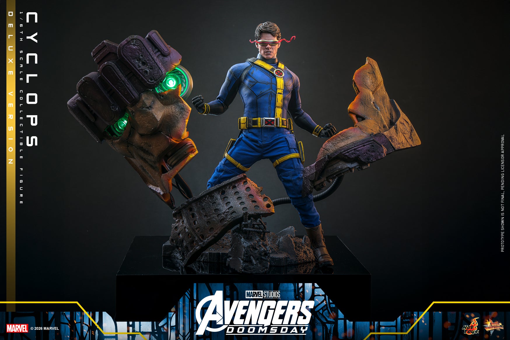 [Pre-Order] MMS909B - Avengers: Doomsday - 1/6th scale Cyclops Collectible Figure (Deluxe Version)(Special Edition) - ActionCity