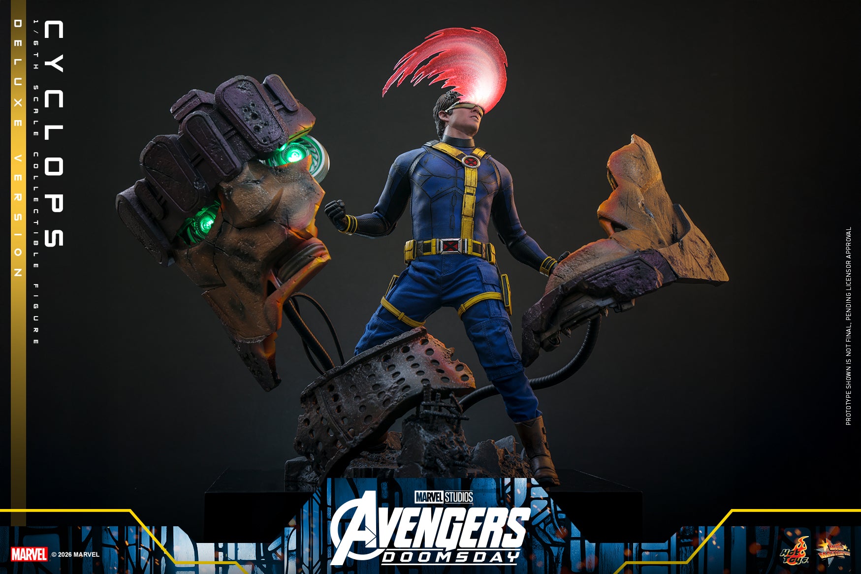 [Pre-Order] MMS909B - Avengers: Doomsday - 1/6th scale Cyclops Collectible Figure (Deluxe Version)(Special Edition) - ActionCity