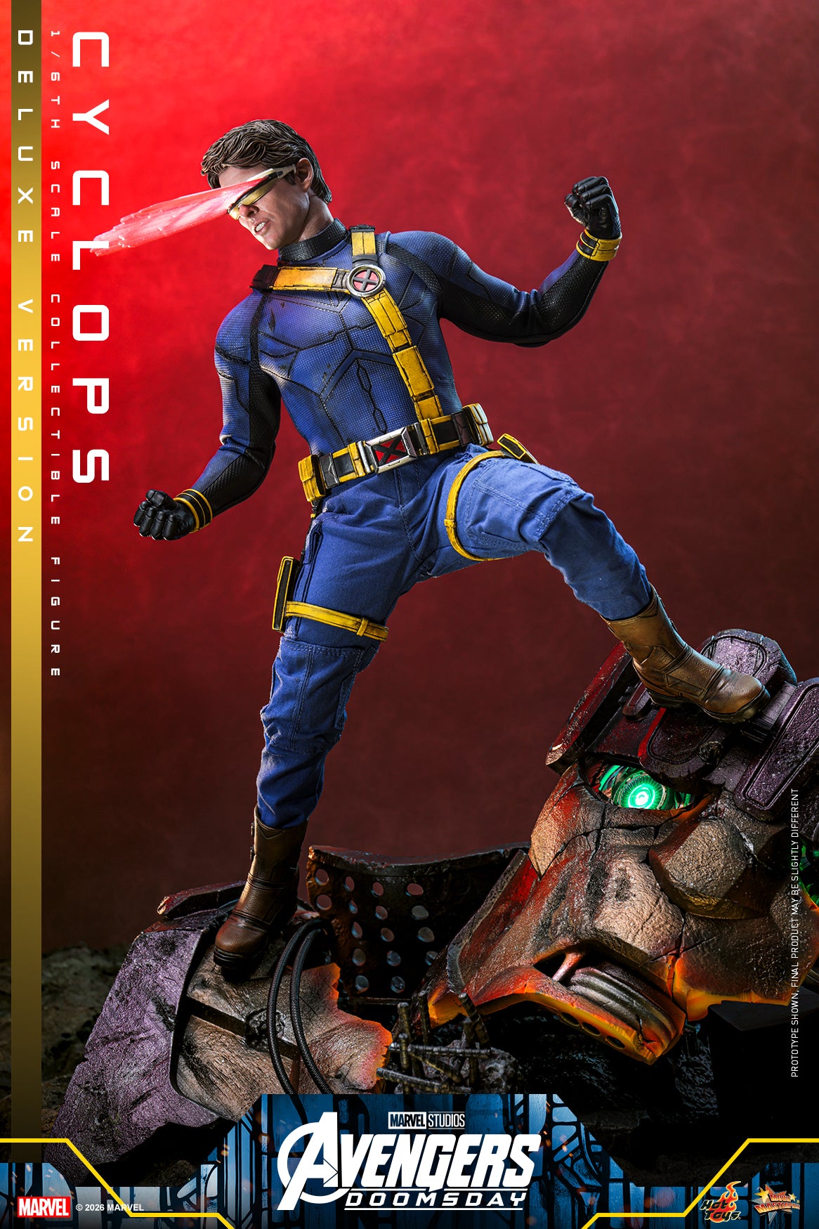 [Pre-Order] MMS909B - Avengers: Doomsday - 1/6th scale Cyclops Collectible Figure (Deluxe Version)(Special Edition) - ActionCity