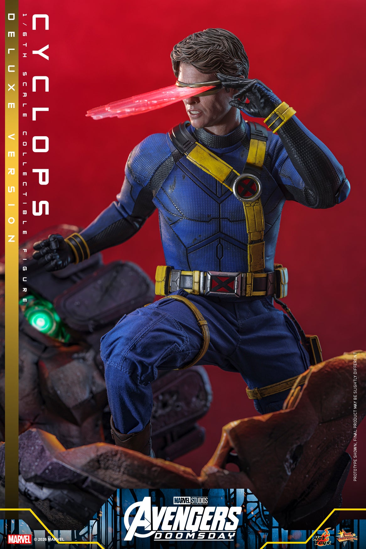 [Pre-Order] MMS909B - Avengers: Doomsday - 1/6th scale Cyclops Collectible Figure (Deluxe Version)(Special Edition) - ActionCity