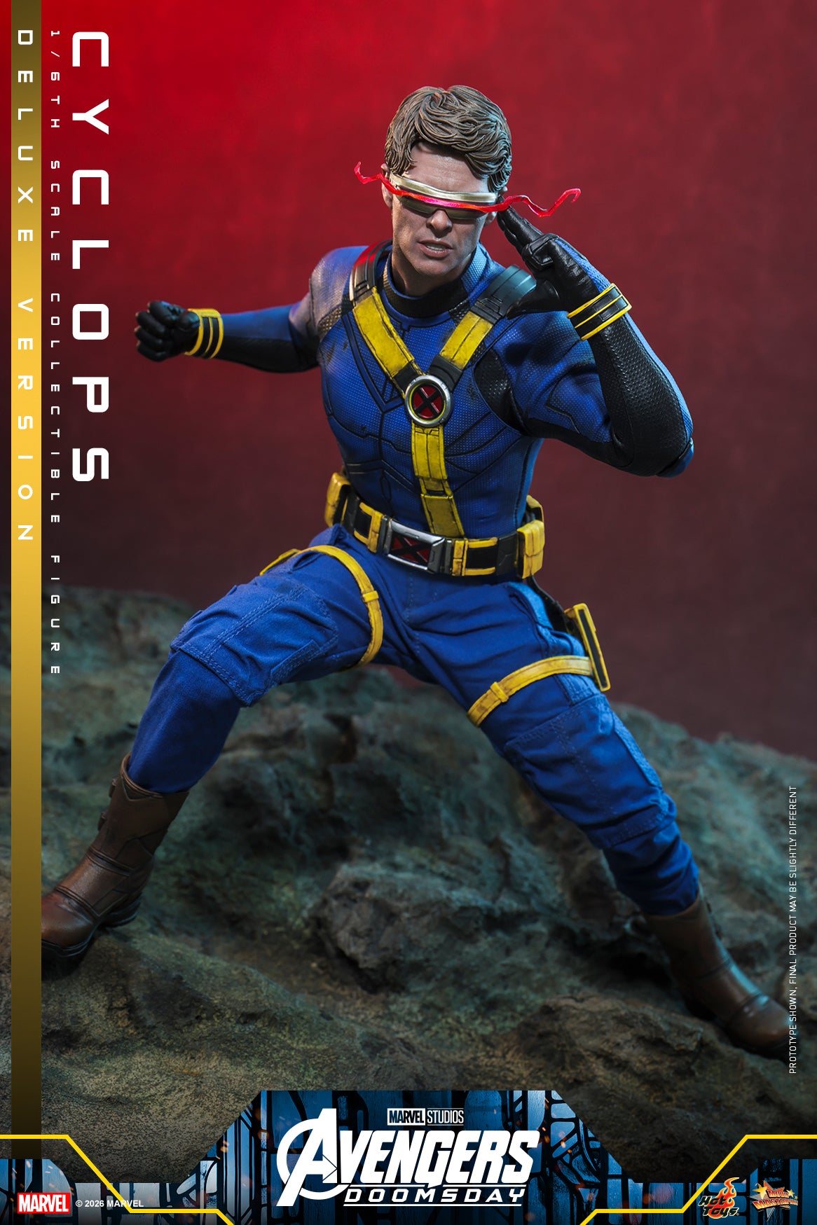 [Pre-Order] MMS909B - Avengers: Doomsday - 1/6th scale Cyclops Collectible Figure (Deluxe Version)(Special Edition) - ActionCity