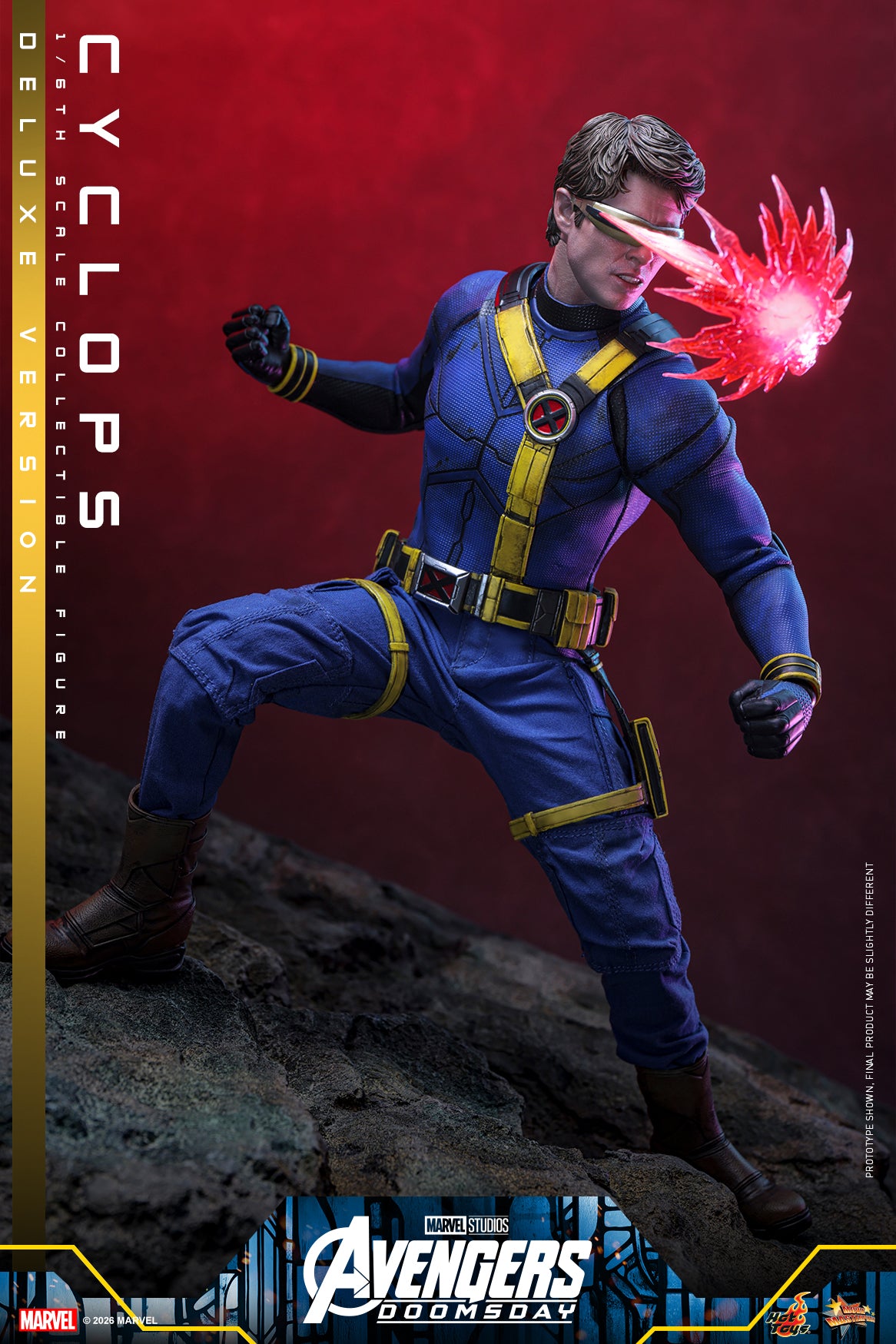 [Pre-Order] MMS909B - Avengers: Doomsday - 1/6th scale Cyclops Collectible Figure (Deluxe Version)(Special Edition) - ActionCity