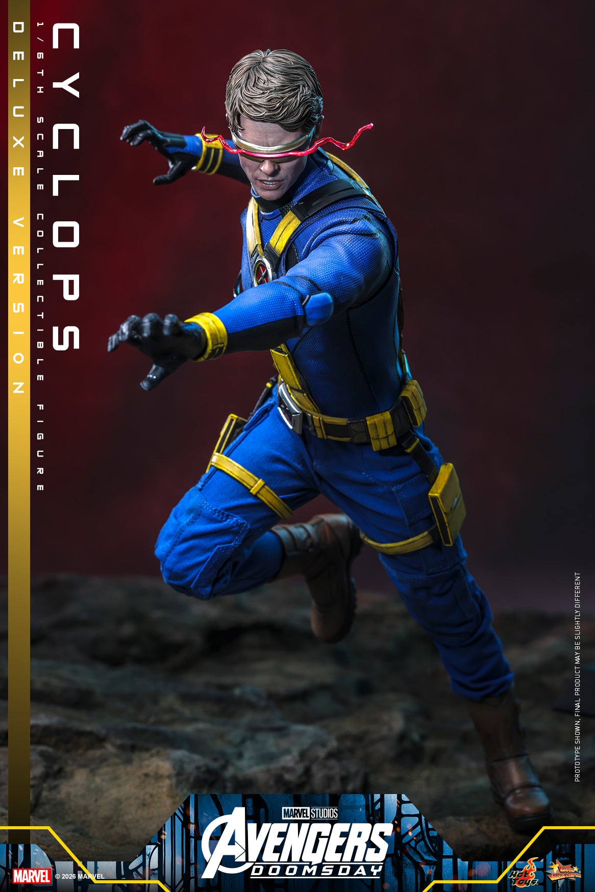 [Pre-Order] MMS909B - Avengers: Doomsday - 1/6th scale Cyclops Collectible Figure (Deluxe Version)(Special Edition) - ActionCity