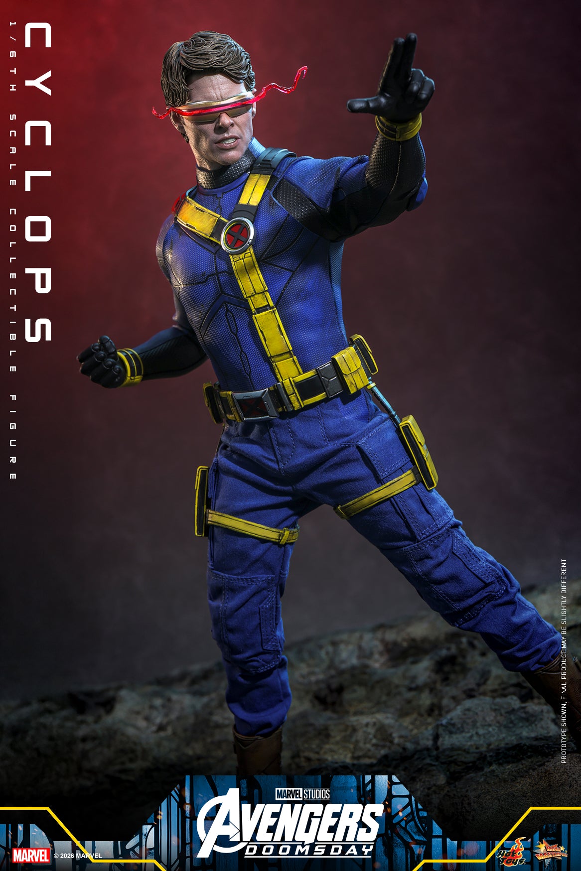 [Pre-Order] MMS908B - Avengers: Doomsday - 1/6th scale Cyclops Collectible Figure (Special Edition) - ActionCity