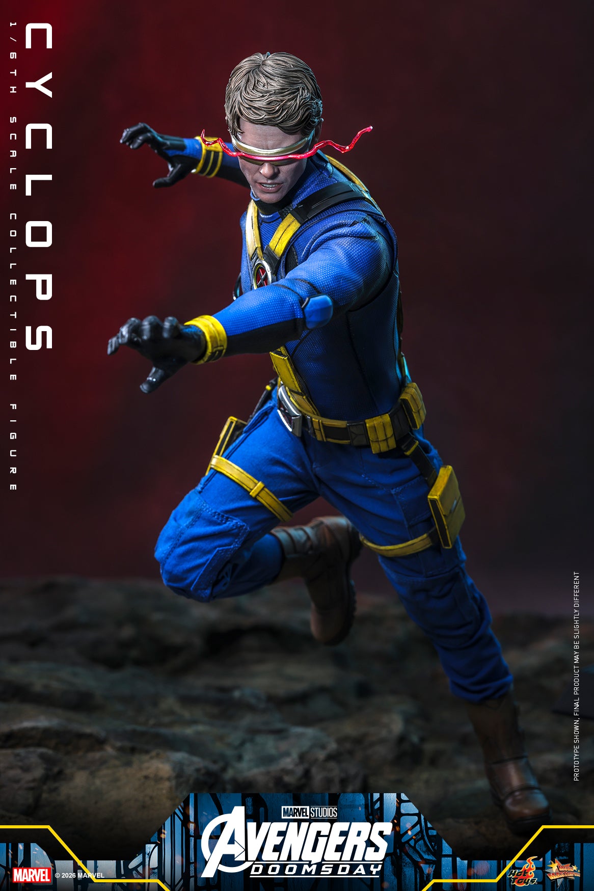 [Pre-Order] MMS908B - Avengers: Doomsday - 1/6th scale Cyclops Collectible Figure (Special Edition) - ActionCity