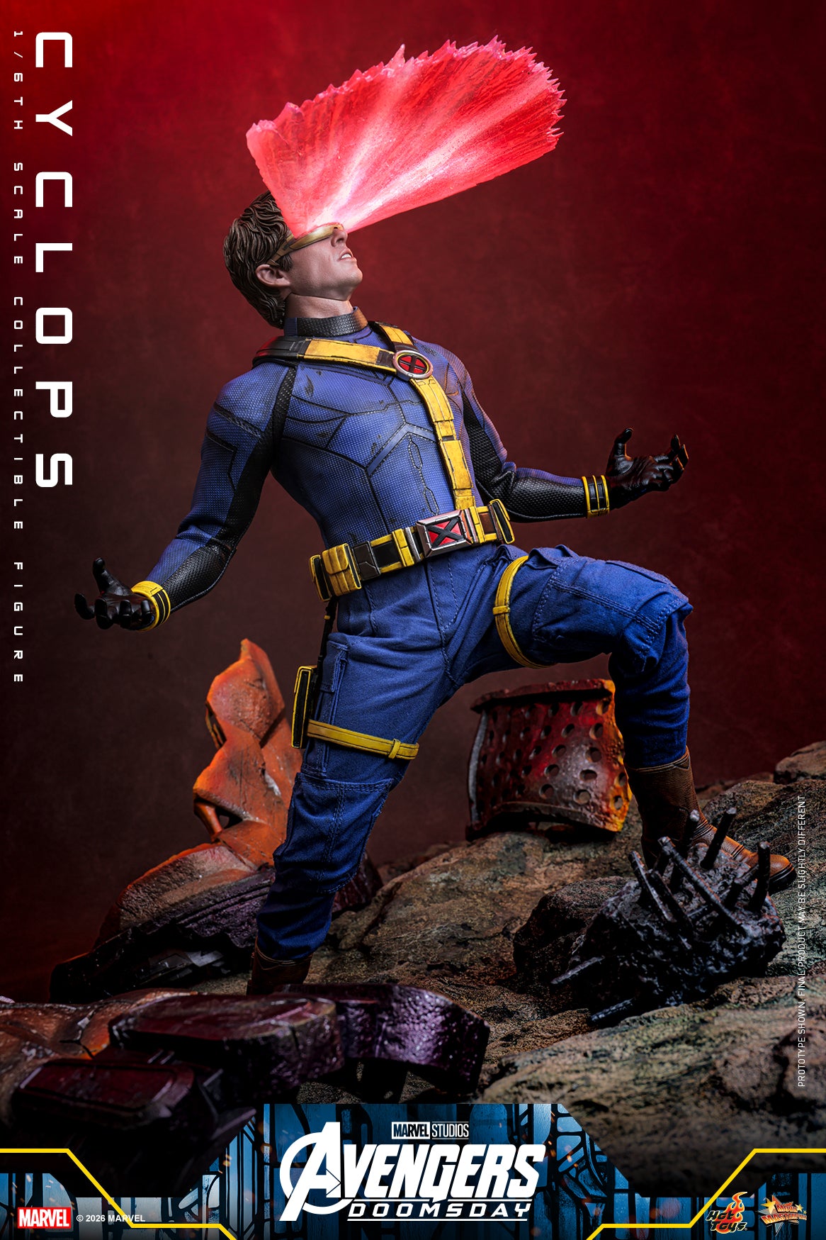 [Pre-Order] MMS908B - Avengers: Doomsday - 1/6th scale Cyclops Collectible Figure (Special Edition) - ActionCity