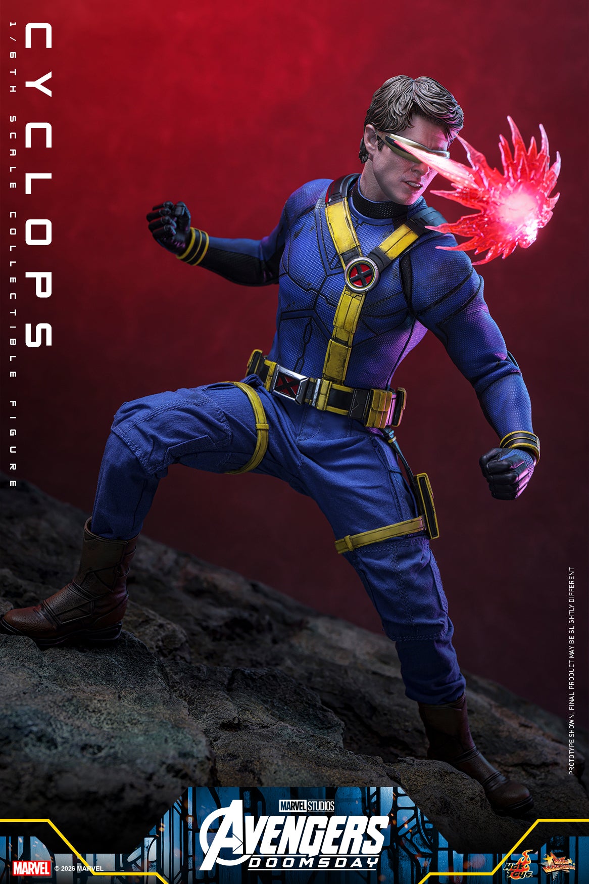 [Pre-Order] MMS908B - Avengers: Doomsday - 1/6th scale Cyclops Collectible Figure (Special Edition) - ActionCity