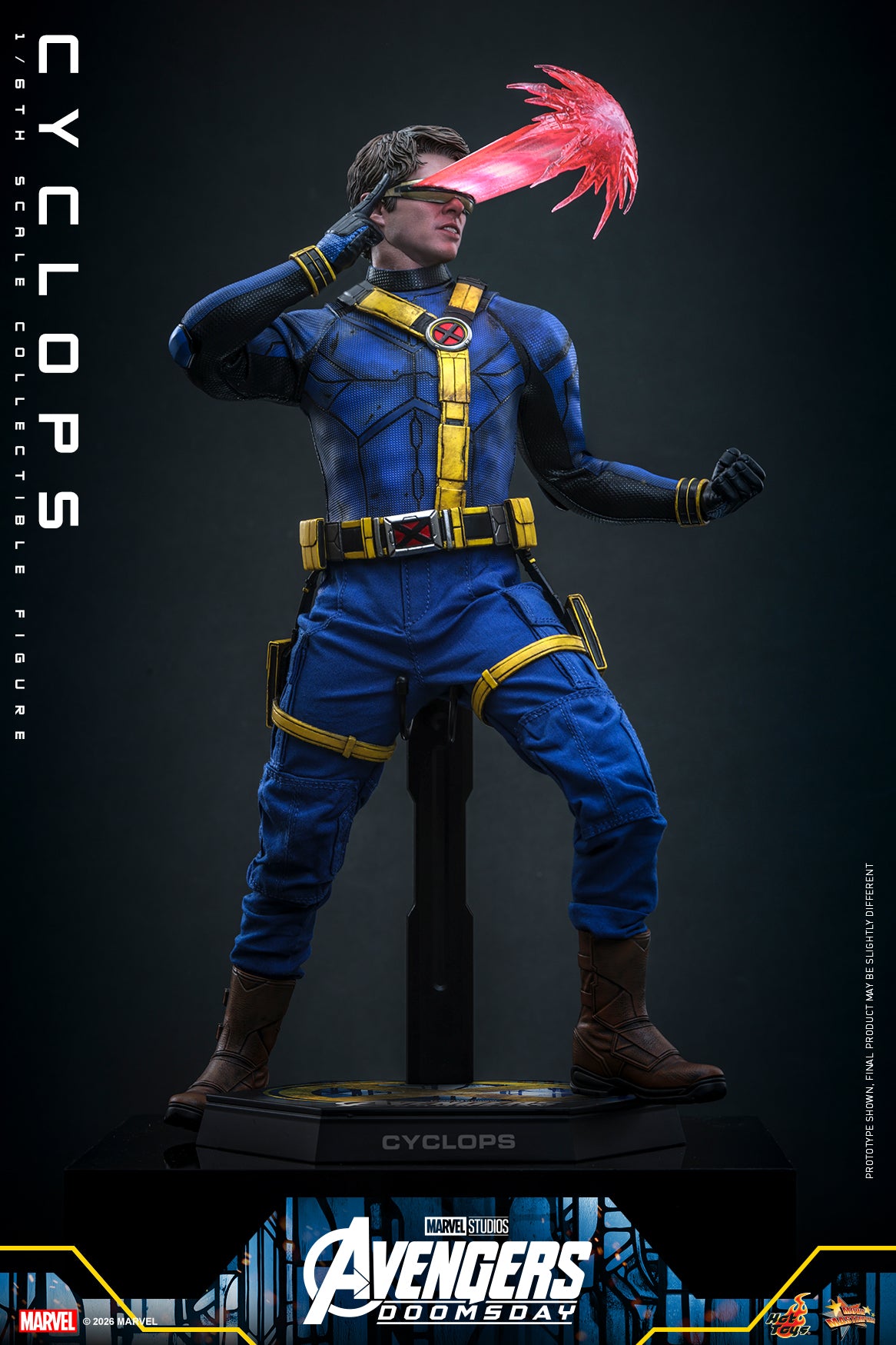 [Pre-Order] MMS908B - Avengers: Doomsday - 1/6th scale Cyclops Collectible Figure (Special Edition) - ActionCity