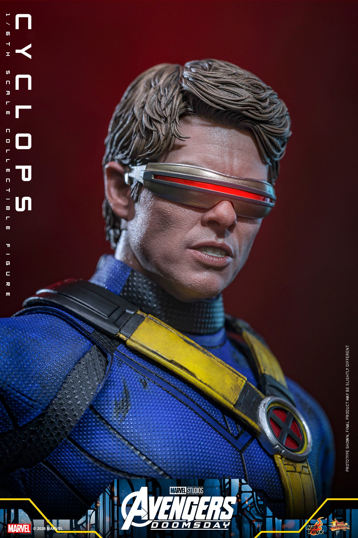 [Pre-Order] MMS908B - Avengers: Doomsday - 1/6th scale Cyclops Collectible Figure (Special Edition) - ActionCity
