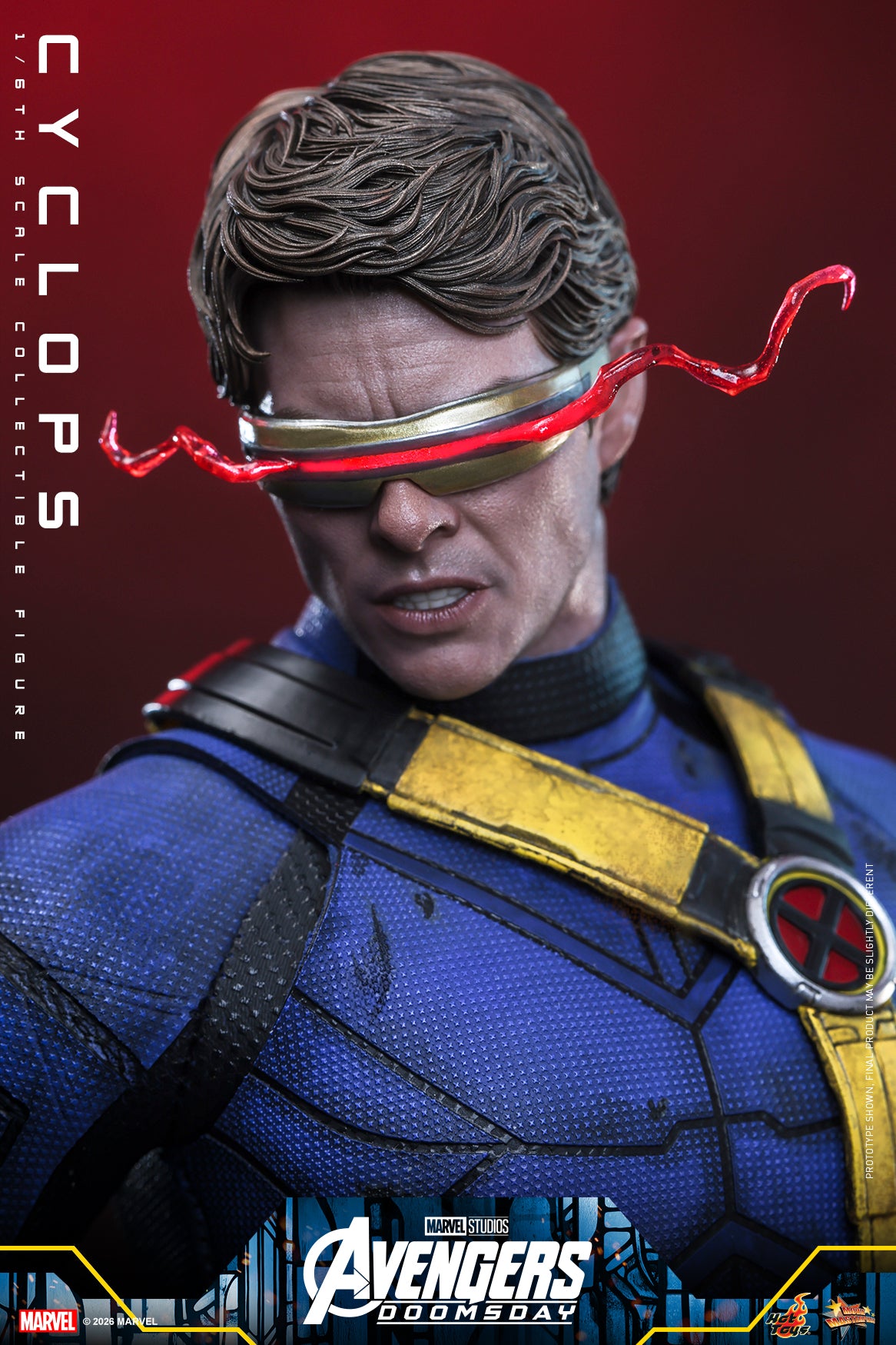 [Pre-Order] MMS908B - Avengers: Doomsday - 1/6th scale Cyclops Collectible Figure (Special Edition) - ActionCity
