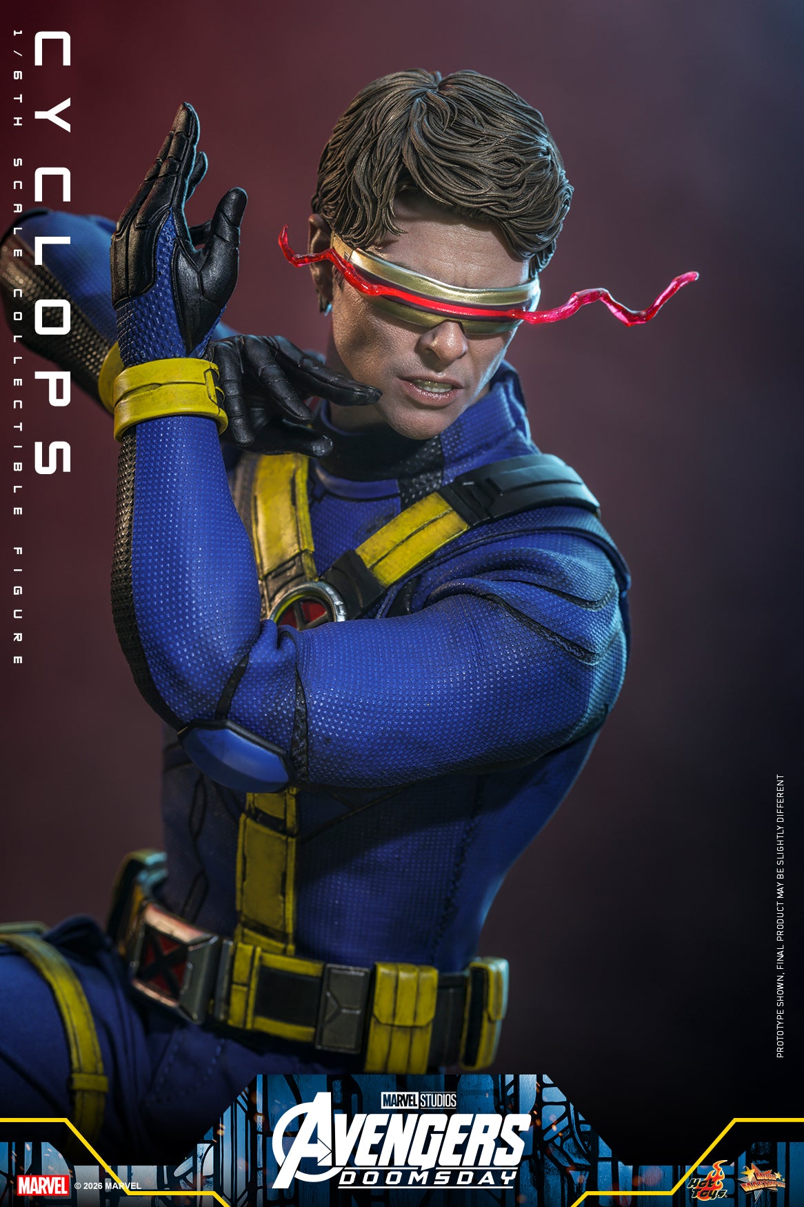 [Pre-Order] MMS908B - Avengers: Doomsday - 1/6th scale Cyclops Collectible Figure (Special Edition) - ActionCity