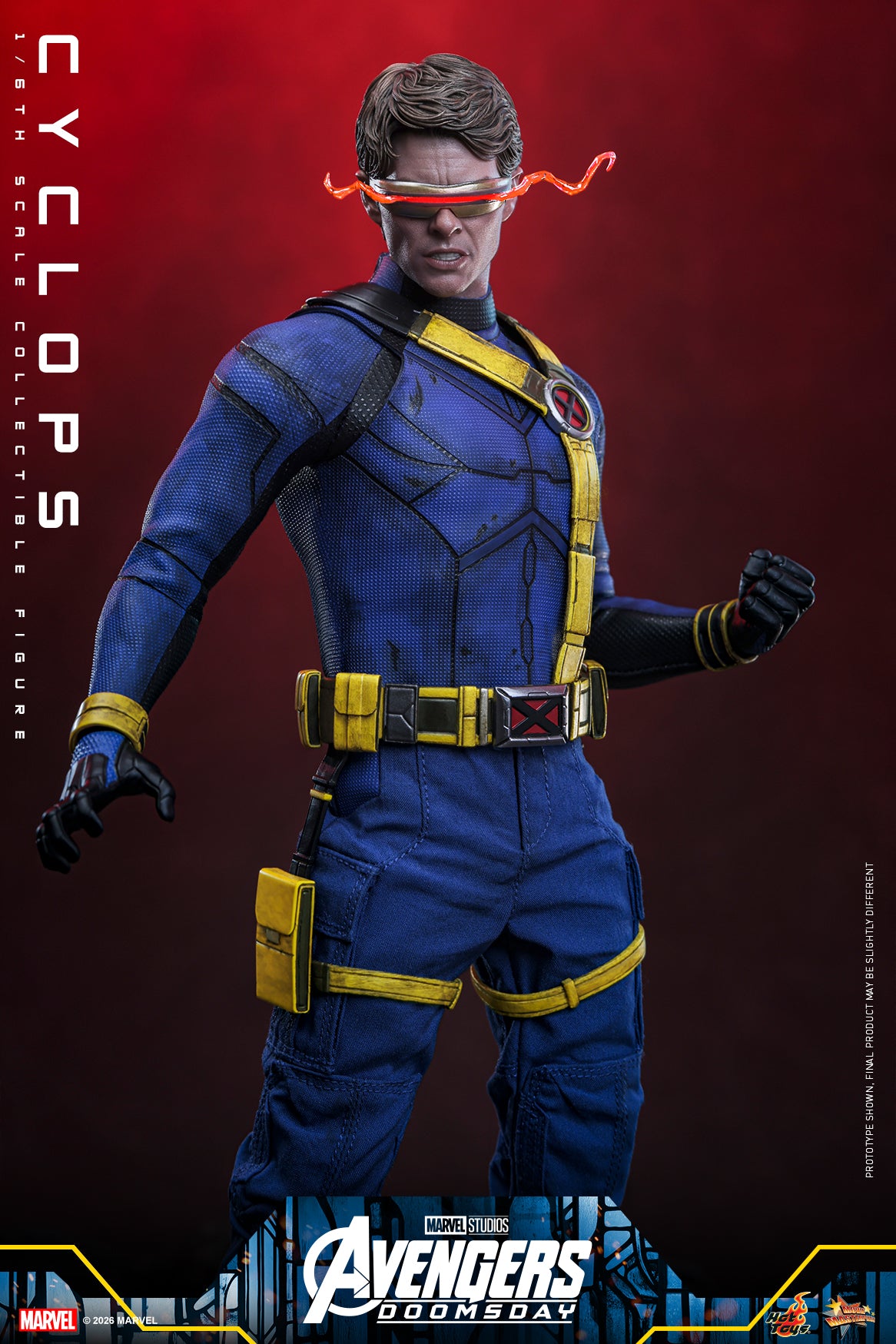 [Pre-Order] MMS908B - Avengers: Doomsday - 1/6th scale Cyclops Collectible Figure (Special Edition) - ActionCity