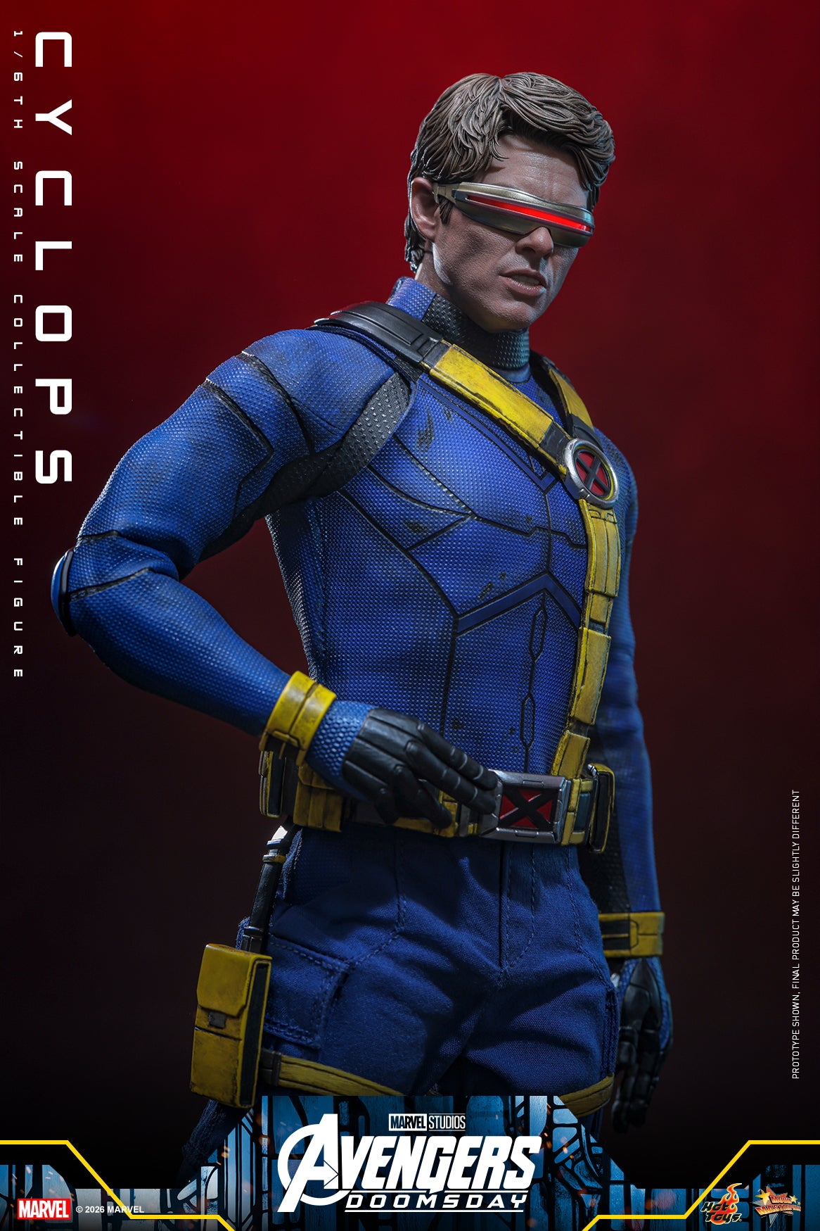 [Pre-Order] MMS908B - Avengers: Doomsday - 1/6th scale Cyclops Collectible Figure (Special Edition) - ActionCity