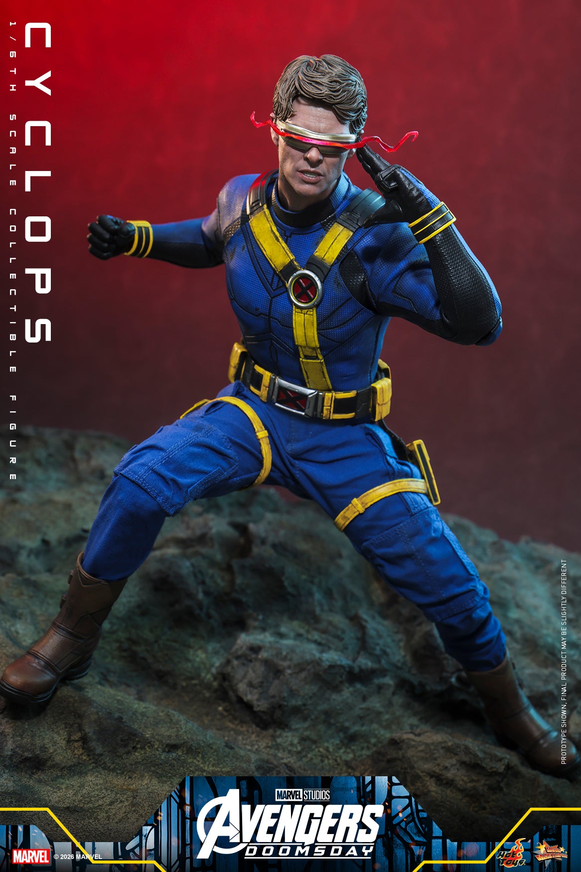 [Pre-Order] MMS908B - Avengers: Doomsday - 1/6th scale Cyclops Collectible Figure (Special Edition) - ActionCity
