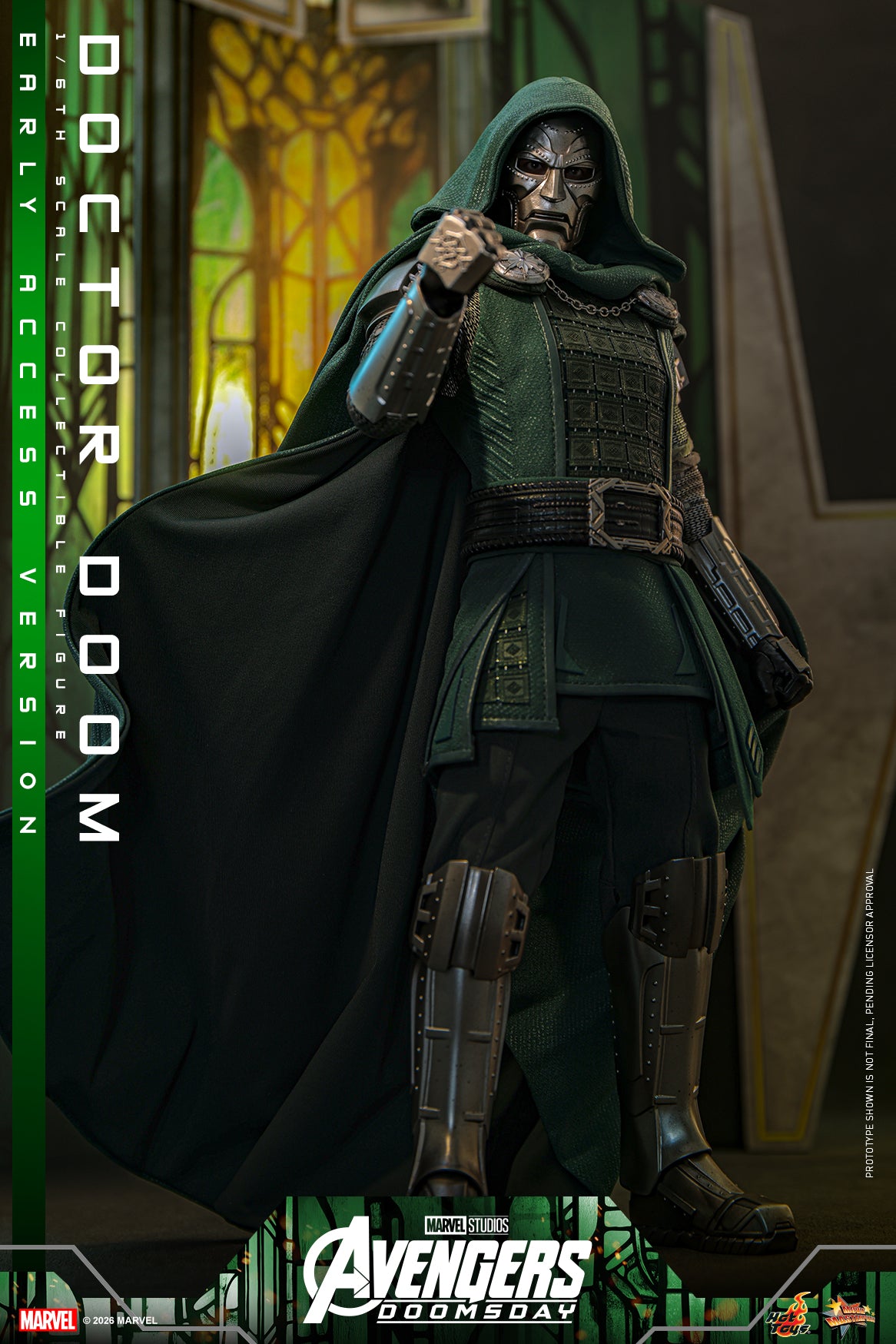 [Pre-Order] MMS906B – Avengers: Doomsday - 1/6th scale Doctor Doom (Early Access Version) Collectible Figure (Special Edition) - ActionCity