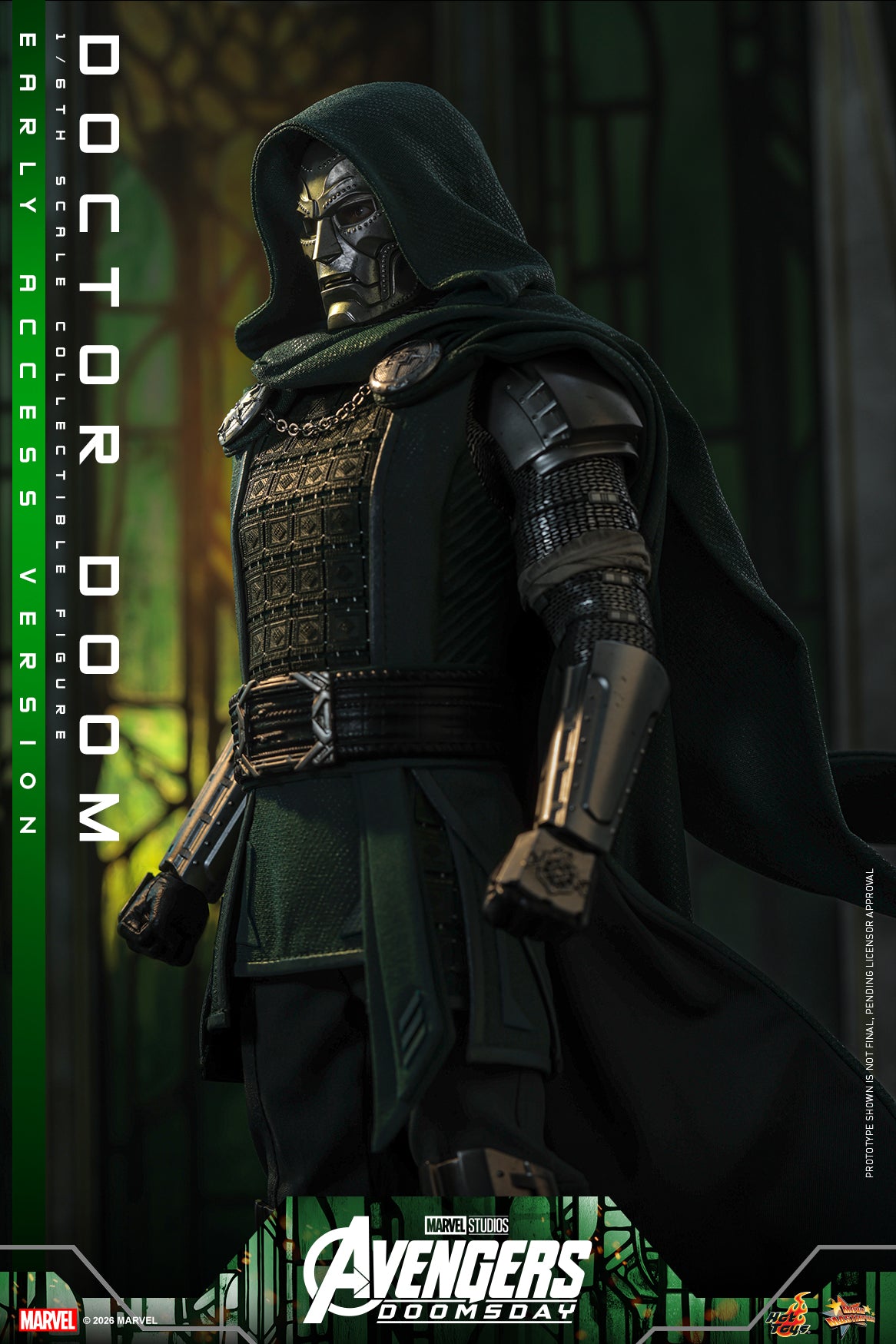 [Pre-Order] MMS906B – Avengers: Doomsday - 1/6th scale Doctor Doom (Early Access Version) Collectible Figure (Special Edition) - ActionCity