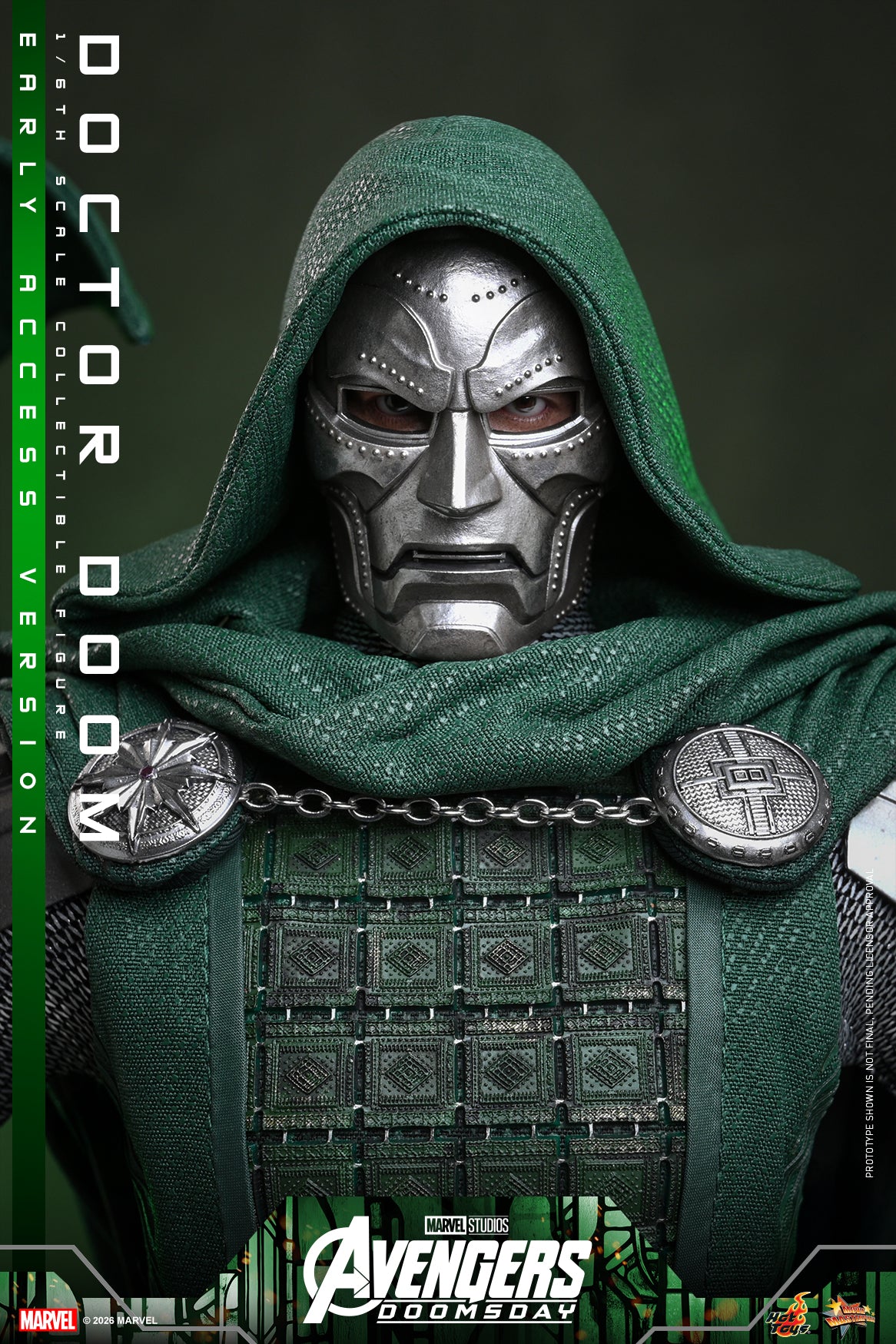 [Pre-Order] MMS906B – Avengers: Doomsday - 1/6th scale Doctor Doom (Early Access Version) Collectible Figure (Special Edition) - ActionCity