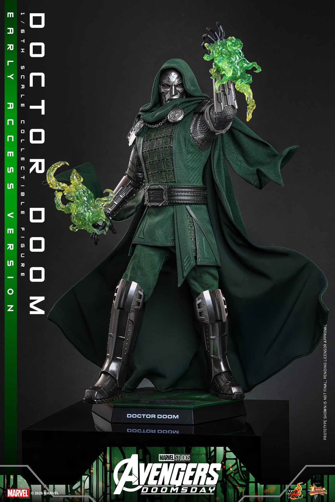 [Pre-Order] MMS906B – Avengers: Doomsday - 1/6th scale Doctor Doom (Early Access Version) Collectible Figure (Special Edition) - ActionCity
