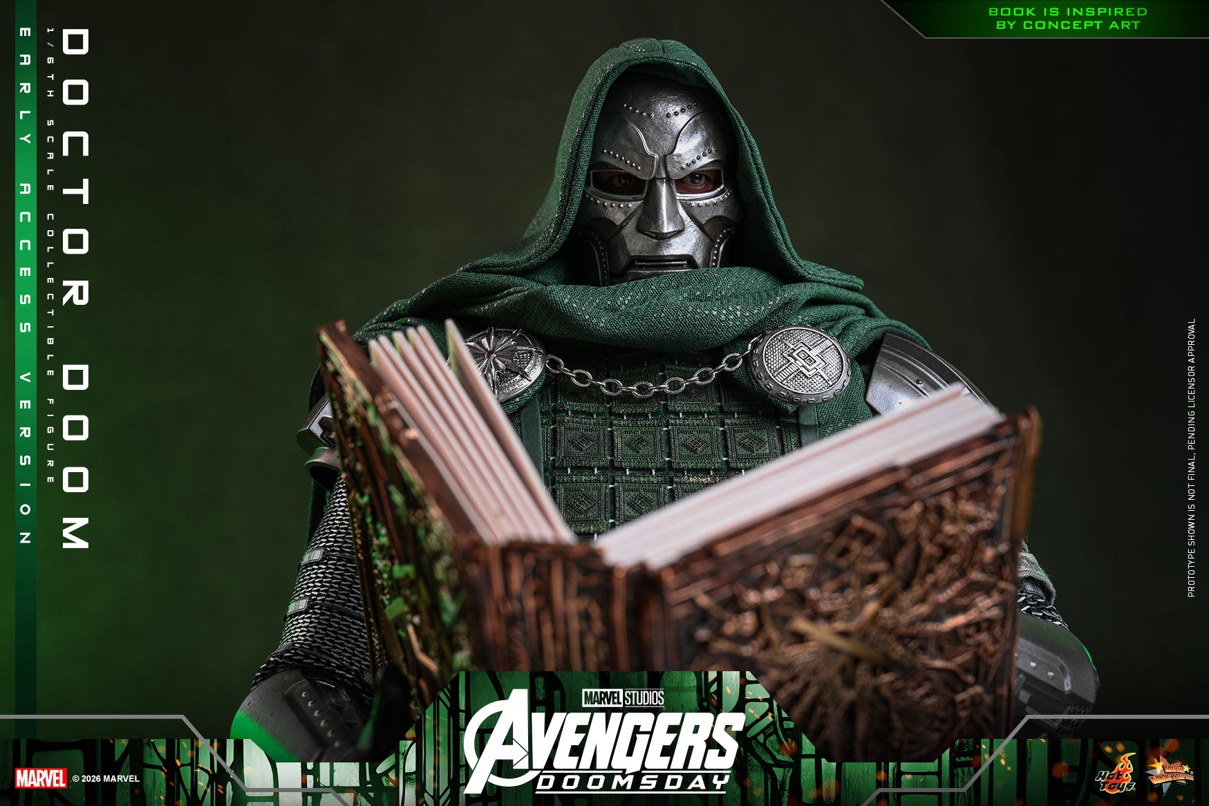 [Pre-Order] MMS906B – Avengers: Doomsday - 1/6th scale Doctor Doom (Early Access Version) Collectible Figure (Special Edition) - ActionCity