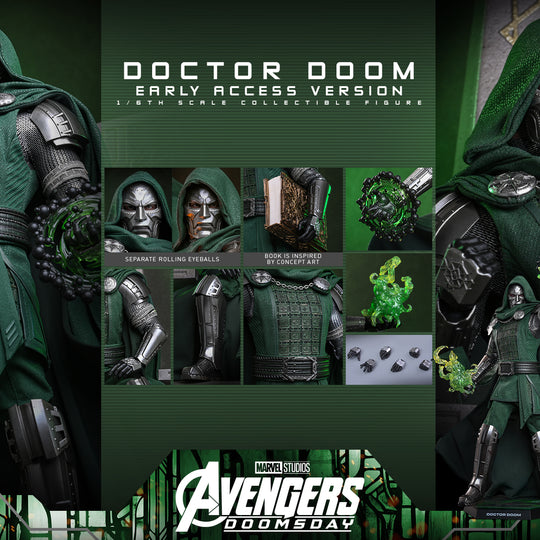 [Pre-Order] MMS906 – Avengers: Doomsday - 1/6th scale Doctor Doom (Early Access Version) Collectible Figure