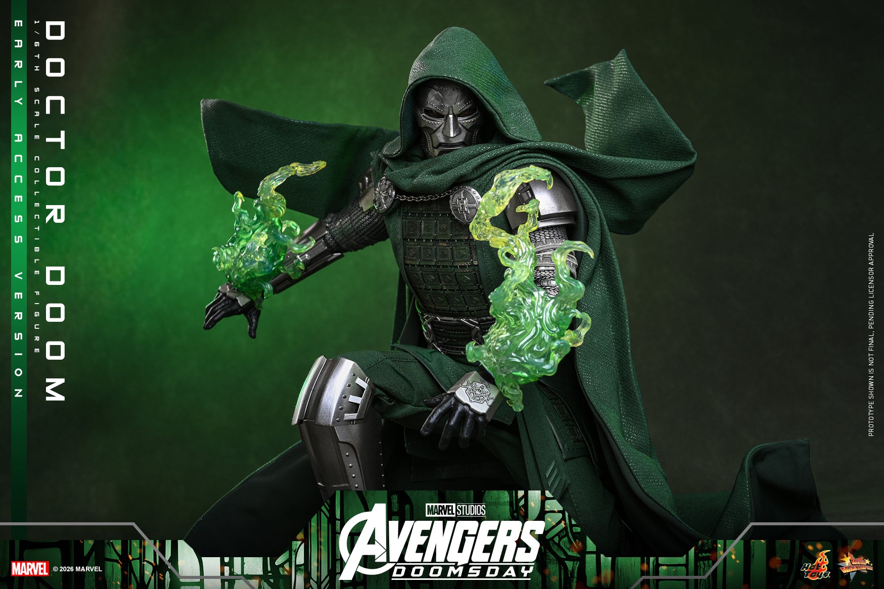 [Pre-Order] MMS906B – Avengers: Doomsday - 1/6th scale Doctor Doom (Early Access Version) Collectible Figure (Special Edition) - ActionCity