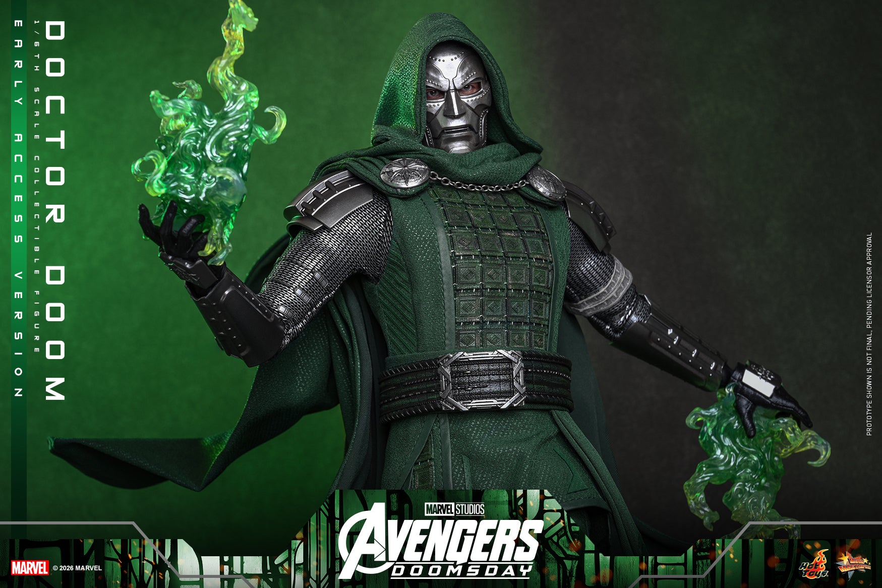 [Pre-Order] MMS906B – Avengers: Doomsday - 1/6th scale Doctor Doom (Early Access Version) Collectible Figure (Special Edition) - ActionCity