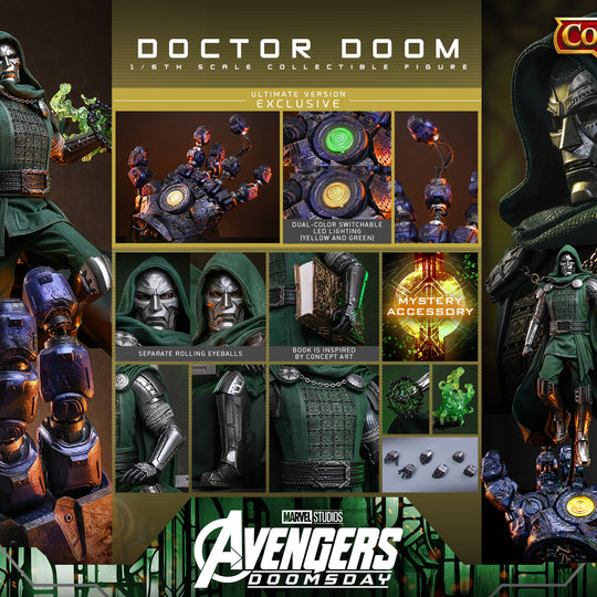 [Pre-Order] MMS907 – Avengers: Doomsday - 1/6th scale Doctor Doom (Ultimate Version) Collectible Figure