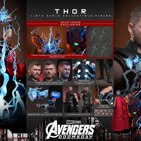 [Pre-Order] MMS919 – Avengers: Doomsday - 1/6th scale Thor Collectible Figure (Deluxe Version)