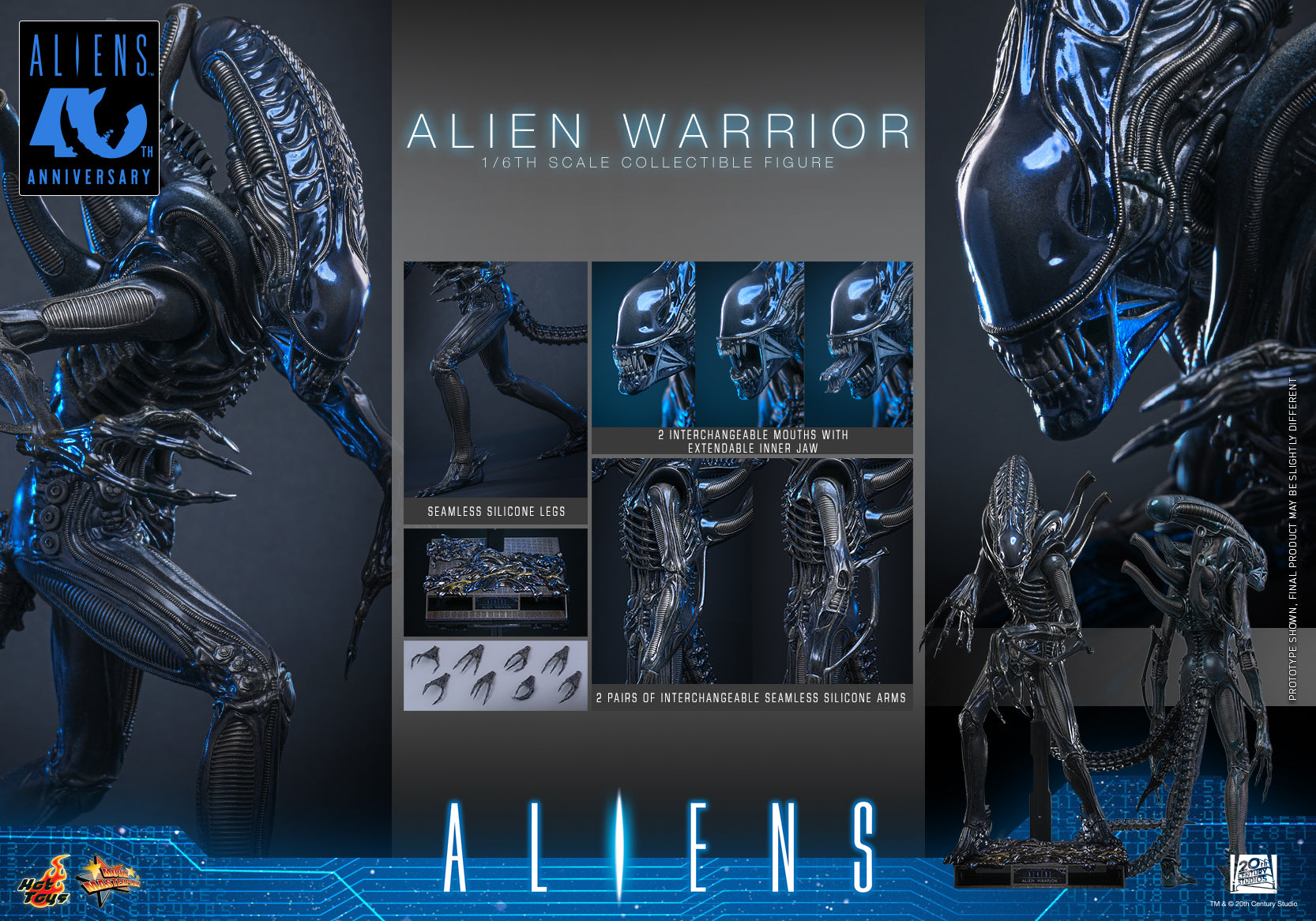 Pre-Order] MMS898 – Aliens - 1/6th scale Alien Warrior Collectible