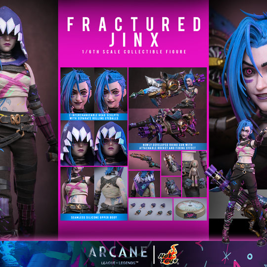 [Pre-Order] TMS183 – Arcane - 1/6th scale Fractured Jinx Collectible Figure