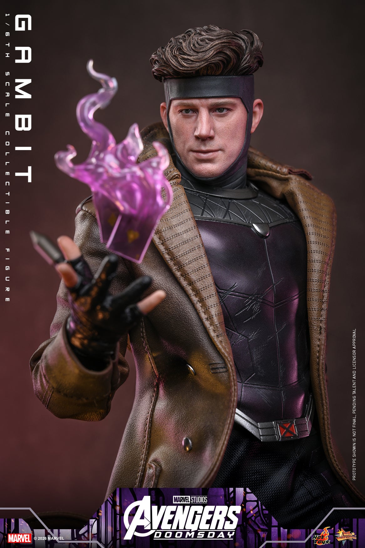 [Pre-Order] MMS910B – Avengers: Doomsday - 1/6th scale Gambit Collectible Figure (Special Edition) - ActionCity