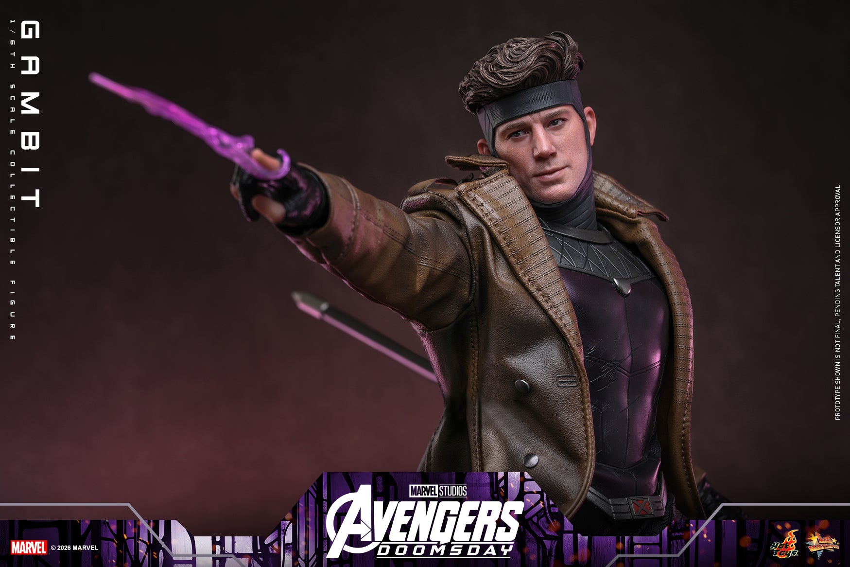 [Pre-Order] MMS910B – Avengers: Doomsday - 1/6th scale Gambit Collectible Figure (Special Edition) - ActionCity