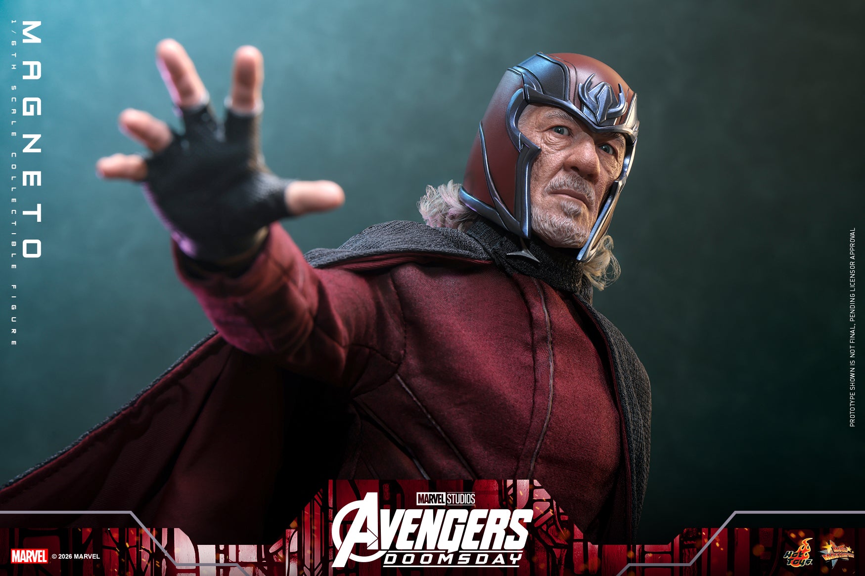 [Pre-Order] MMS912B - Avengers: Doomsday - 1/6th scale Magneto Collectible Figure (Special Edition) - ActionCity