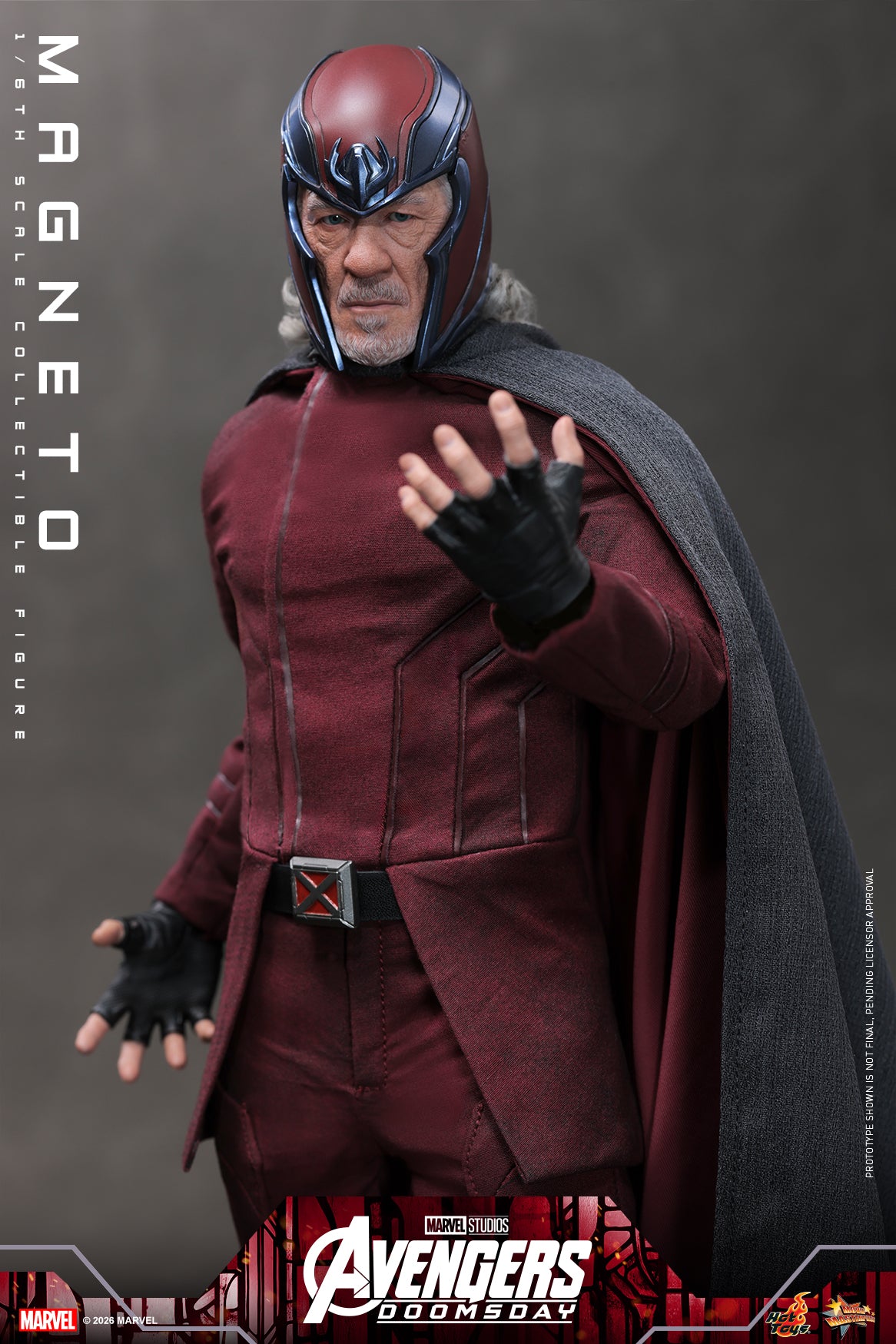 [Pre-Order] MMS912B - Avengers: Doomsday - 1/6th scale Magneto Collectible Figure (Special Edition) - ActionCity
