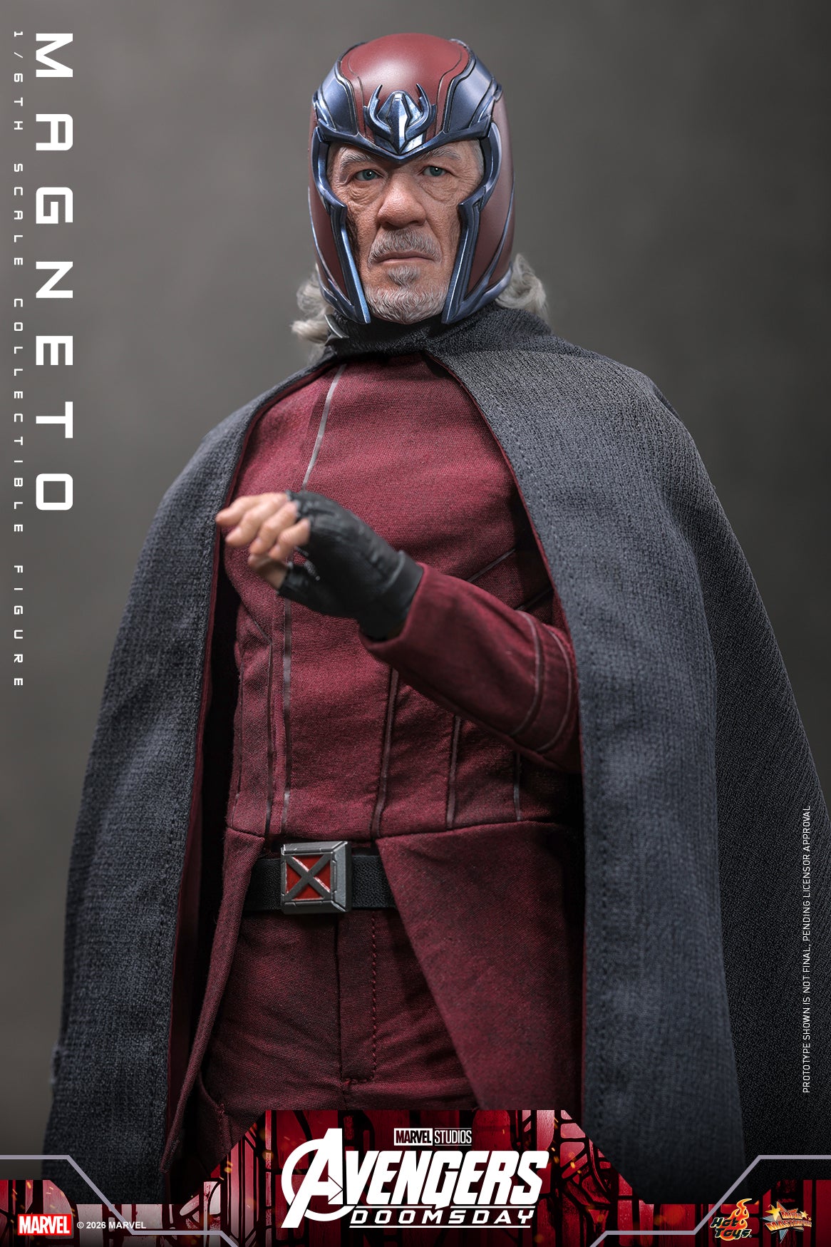 [Pre-Order] MMS912B - Avengers: Doomsday - 1/6th scale Magneto Collectible Figure (Special Edition) - ActionCity