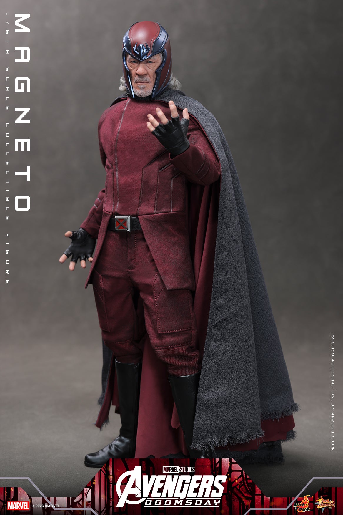 [Pre-Order] MMS912B - Avengers: Doomsday - 1/6th scale Magneto Collectible Figure (Special Edition) - ActionCity