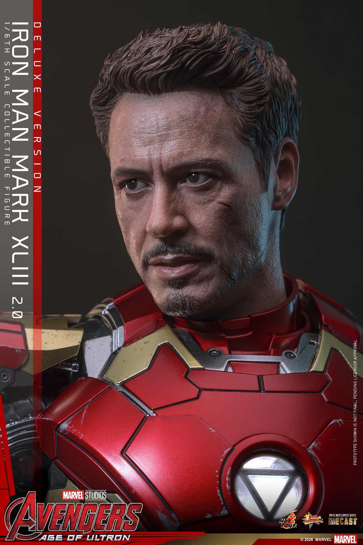 [Pre-Order] MMS866D81 – Avengers Age of Ultron - 1/6th scale Iron Man Mark XLIII (2.0) Collectible Figure (Deluxe Version) - ActionCity