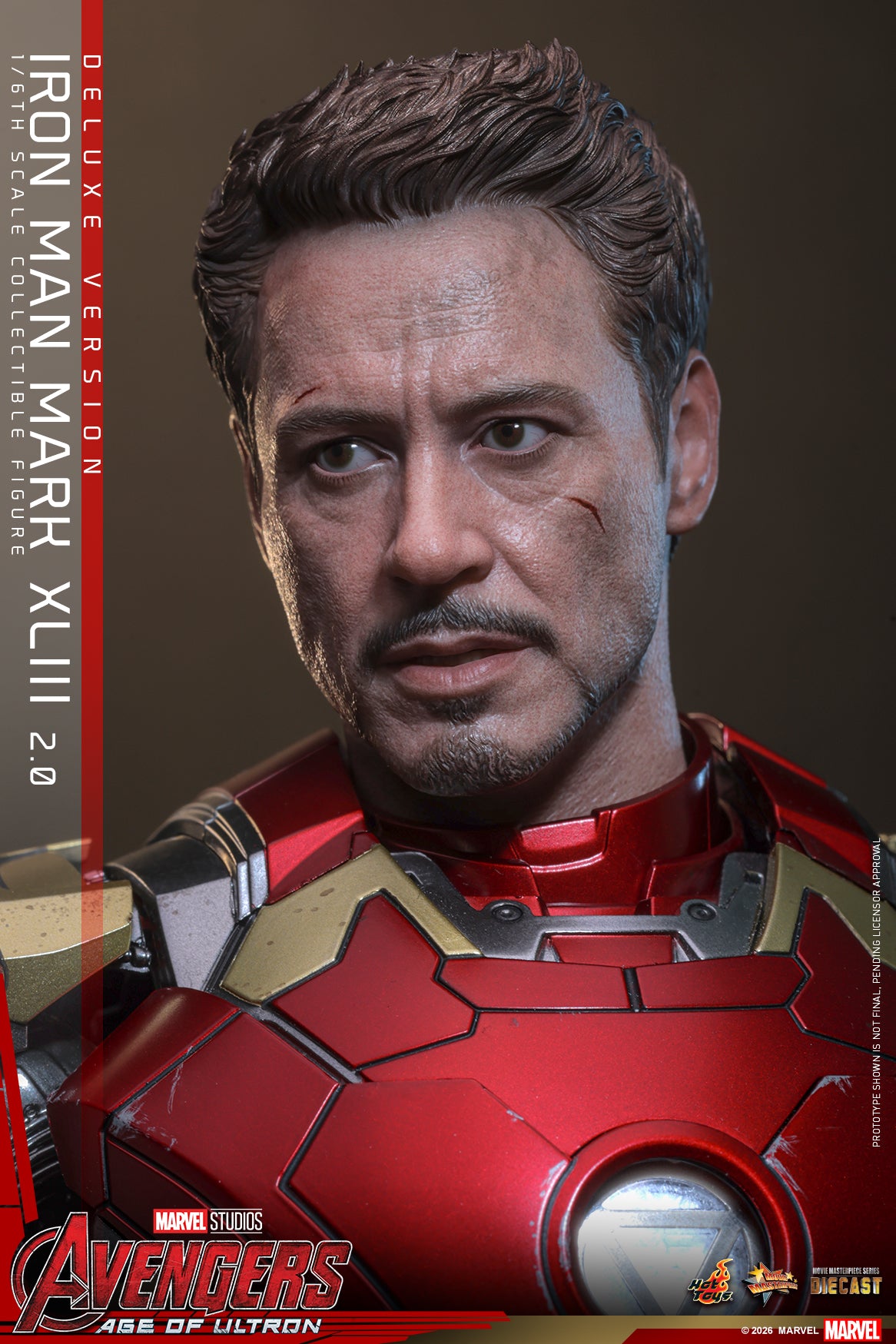 [Pre-Order] MMS866D81 – Avengers Age of Ultron - 1/6th scale Iron Man Mark XLIII (2.0) Collectible Figure (Deluxe Version) - ActionCity