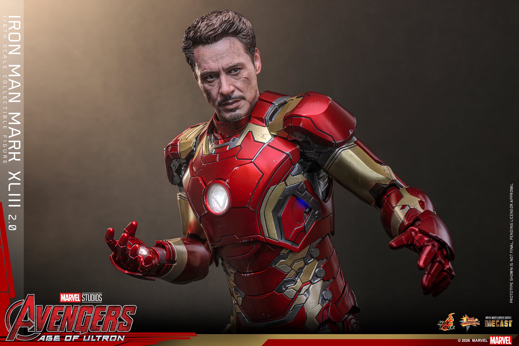 [Pre-Order] MMS865D80 – Avengers Age of Ultron - 1/6th scale Iron Man Mark XLIII (2.0) Collectible Figure - ActionCity