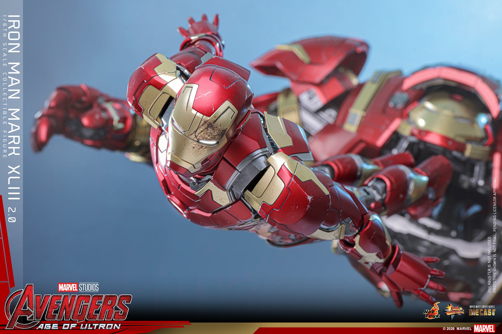 [Pre-Order] MMS865D80 – Avengers Age of Ultron - 1/6th scale Iron Man Mark XLIII (2.0) Collectible Figure - ActionCity