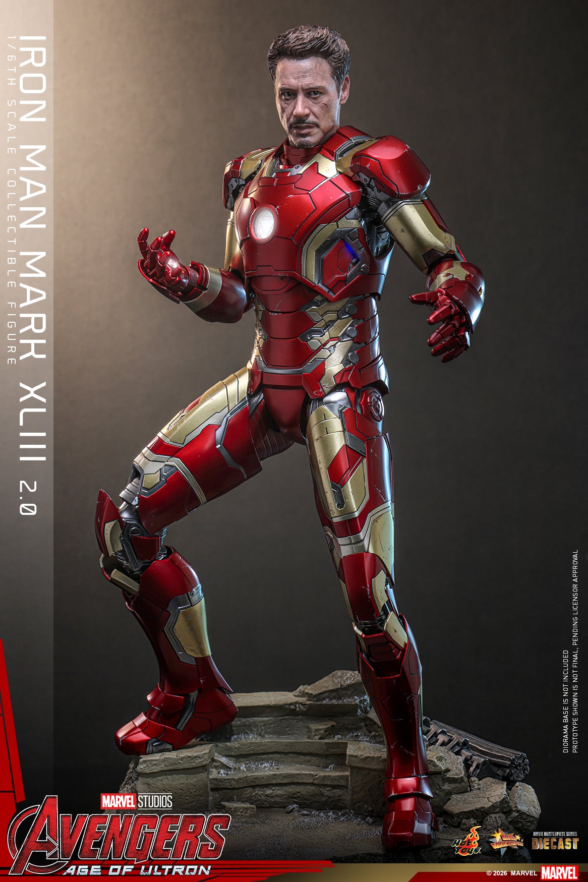 [Pre-Order] MMS865D80 – Avengers Age of Ultron - 1/6th scale Iron Man Mark XLIII (2.0) Collectible Figure - ActionCity