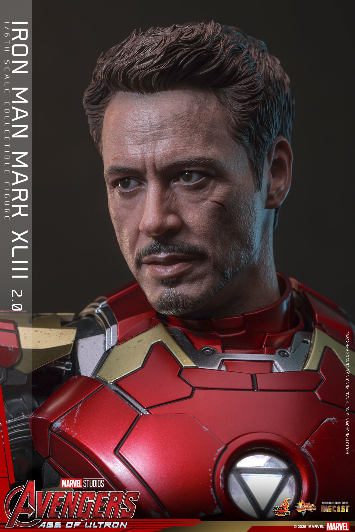 [Pre-Order] MMS865D80 – Avengers Age of Ultron - 1/6th scale Iron Man Mark XLIII (2.0) Collectible Figure - ActionCity