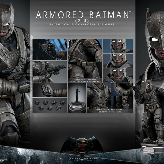 MMS742D62 - Batman v Superman: Dawn of Justice - 1/6th scale Armored Batman (2.0) Collectible Figure