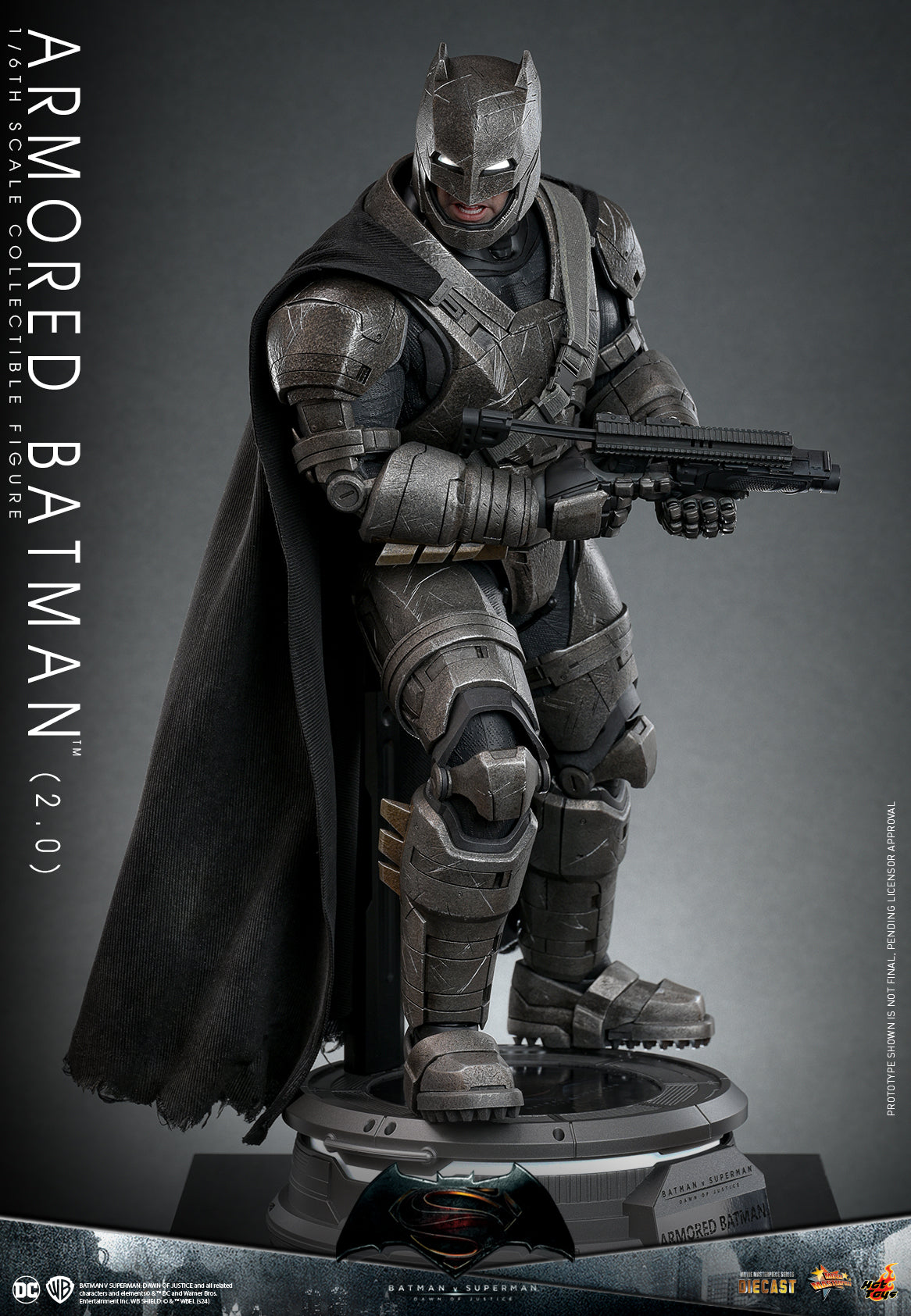 MMS742D62 - Batman v Superman: Dawn of Justice - 1/6th scale Armored Batman (2.0) Collectible Figure - ActionCity
