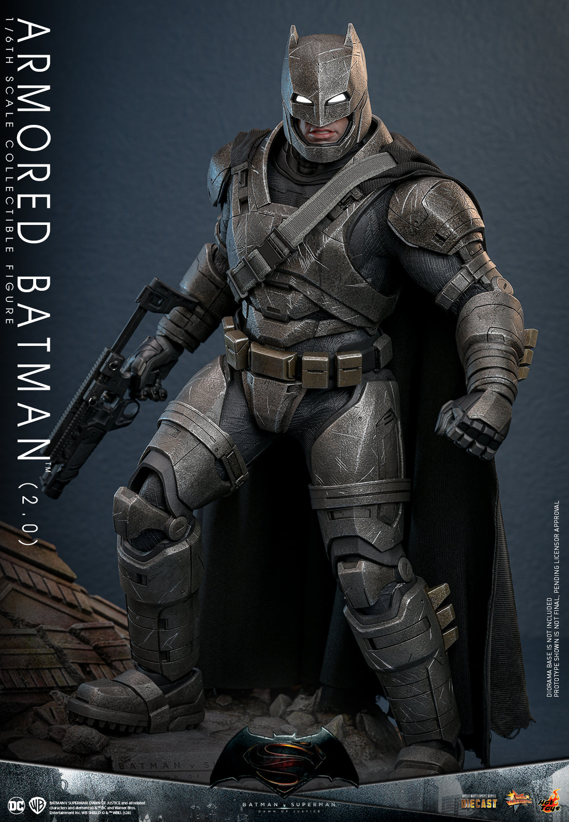 MMS742D62 - Batman v Superman: Dawn of Justice - 1/6th scale Armored Batman (2.0) Collectible Figure - ActionCity