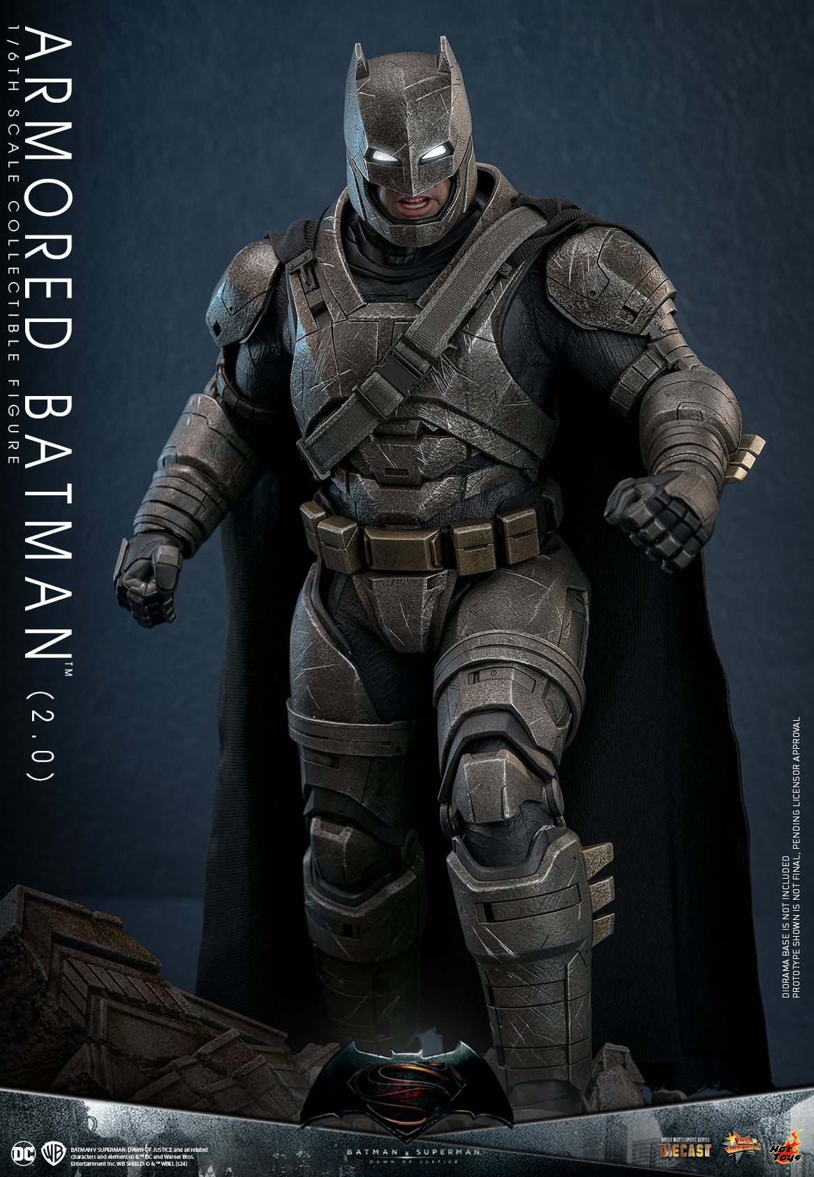 MMS742D62 - Batman v Superman: Dawn of Justice - 1/6th scale Armored Batman (2.0) Collectible Figure - ActionCity